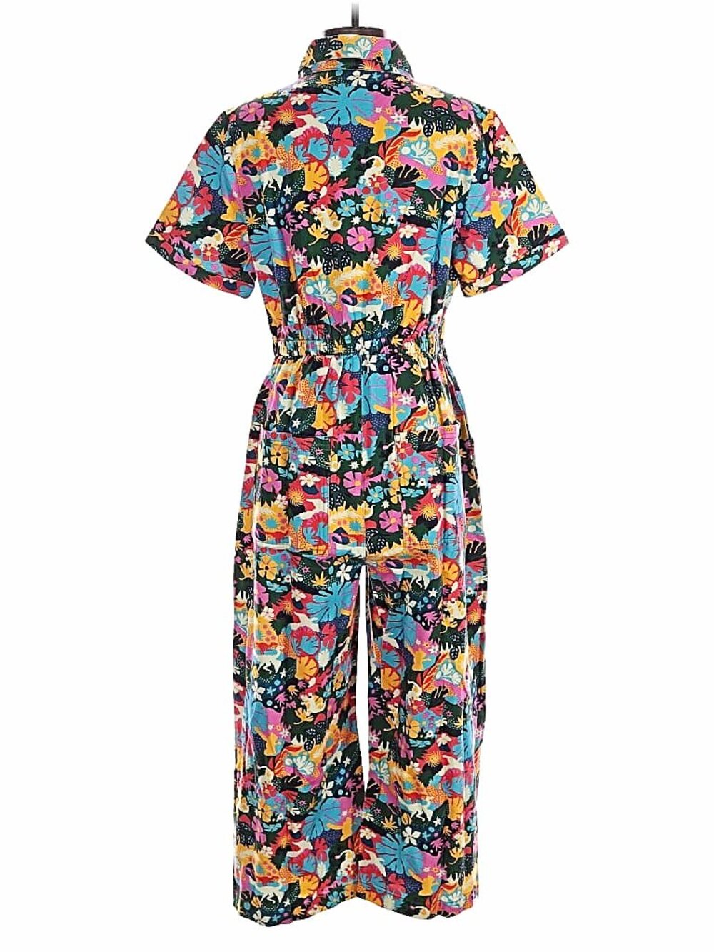 Lucy & Yak L.E. Ragan Jumpsuit Nick Liefhebber Dino Print UK 14 / US 10 NWOT - Picture 13 of 14